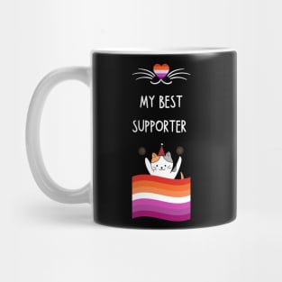 Lesbian flag Mug